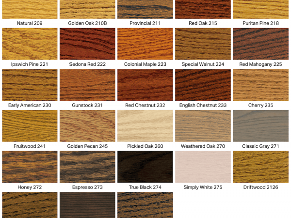 Wood Finishes 1