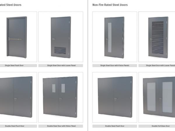 Fire Rated Doors & Non-Fire Rated Doors 1